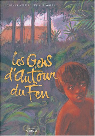 Les gens d'autour du feu