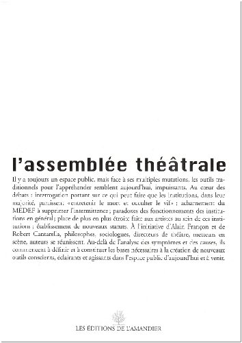 L'assemblée théâtrale