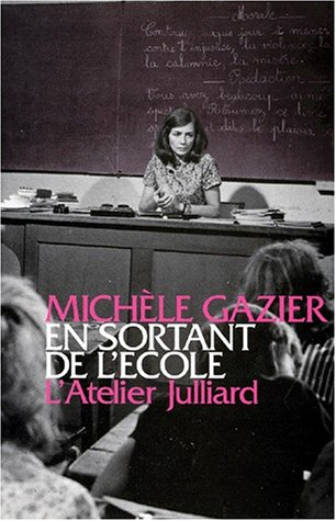 En sortant de l'école