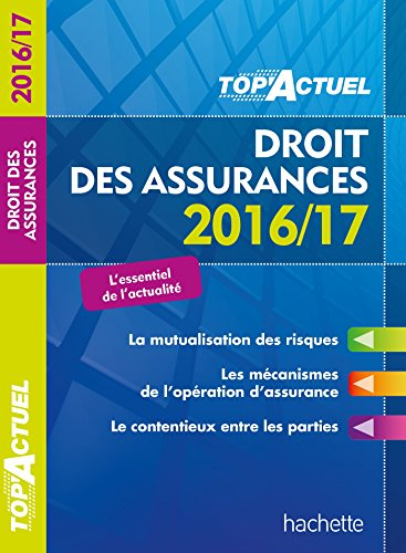Droit des assurances : 2016-17