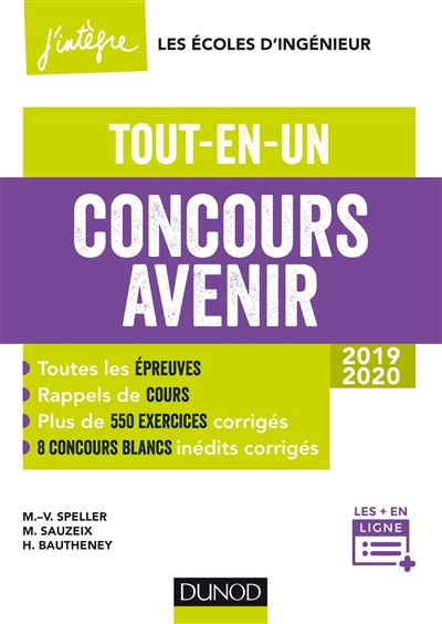 Concours Avenir 2019-2020 : tout-en-un