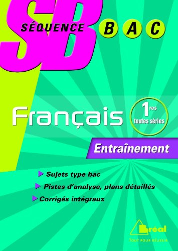 Français 1re, toutes séries : entraînement