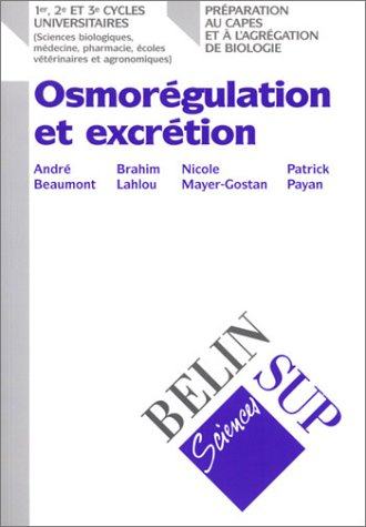 Osmorégulation et excrétion chez les vertébrés