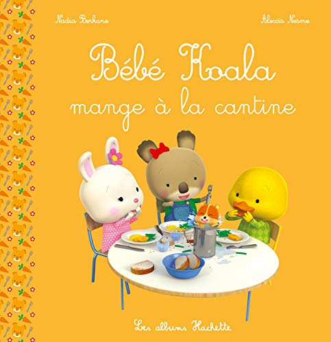 Bébé Koala. Bébé Koala mange à la cantine