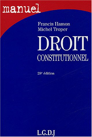 manuel de droit constitutionnel