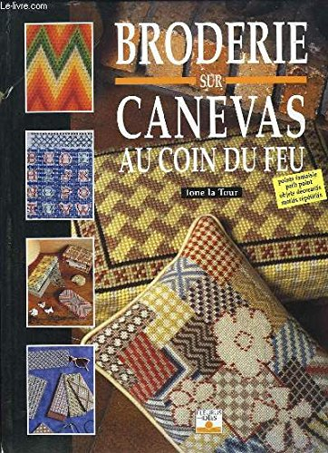 Broderie sur canevas au coin du feu