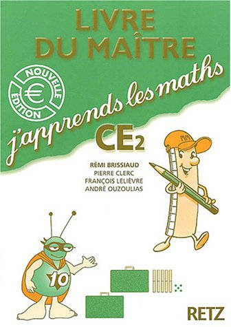 j'apprends les maths ce2 : livre du maître