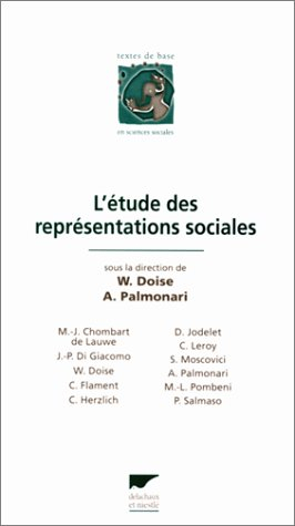 L'étude des représentations sociales
