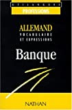 Allemand, Vocabulaire et expressions : Banque